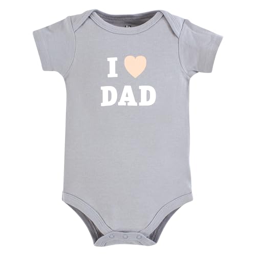 Image of Hudson Baby Unisex Baby Cotton Bodysuits 5-pack