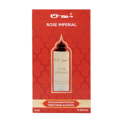 Image of Rose Imperial Concentrated Perfume 6ml | Alcohol Free Roll On Attar For Men & Women | Premium Long Lasting Unisex Fragrance With Lemon, Rose And Musk Notes Ideal For All-Day Wear And Perfect for Gift