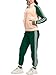 ANOTWENER Damen Trainingsanzug Set Gestreiftem Jogginganzug Sportanzug Zweiteiler Freizeitanzug mit Taschen JW-3006-L
