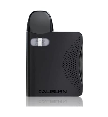 Uwell Caliburn AK3 Pod Vape Starter Kit - 520mAh MTL E-Cigarette Smooth Vaping 2ml USB-C Fast Charging Electronic Cigarette Using Uwell Caliburn A3 Pods- No Nicotine (Black)