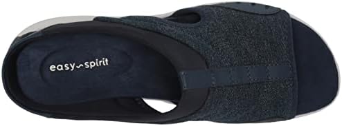 Easy Spirit Women's TRACIEE7 Flat Sandal, Denim 407, 9.5 | Image 4