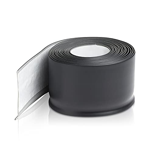 Proflex Black Vinyl Wall Base 21/2 inch X 100 ft Wall Base Trim with