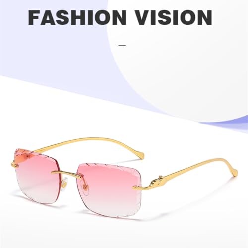 Lunettes de soleil à verres coupés géométriques et détails léopard sculptés - 3