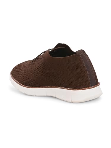 Image of KASTAVA Men's Casual Dress Oxfords Net Shoes Breathable Knit Leisure Fashion Sneakers Lightweight Comfortable Walking Shoes