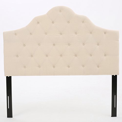 Christopher Knight Home Marlen Headboard - Fully Upholstered, Queen / Full, Beige,298486