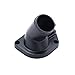 SHLPDFM Black Water Neck 45 Degree Fits For Ford Chrome Thermostat Housing With O-ring And Bolts for 260 289 302 347 351W