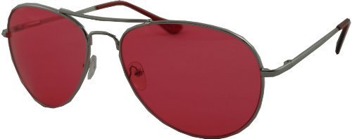 Men's Metal Tinted Retro Americana Non Polarized Sunglasses 50