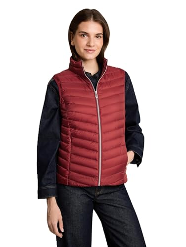 Chaqueta casual Tom Tailor 1051117 de mujer abrigo rojo camarero talla L