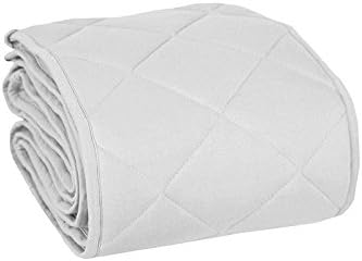 Effiki Extra Long Quilted Crib Bumper, Grey, 60 x 120 cm