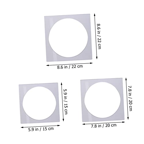 Set Moldes Acrílicos para Pasteles en Capas miniatura 6
