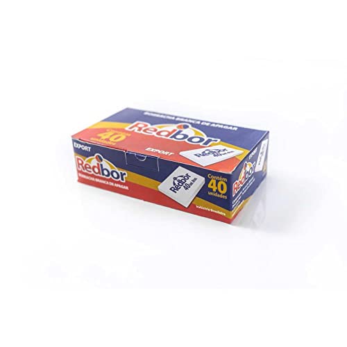 Red Bor BR40, Borracha, Multicor, Pacote de 40
