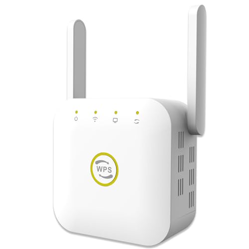 2024 Newest WiFi Extender,WiFi Booster,WiFi Range Extender,WiFi Repeater,Covers Up to 3800 Sq.ft and 45 Devices,Internet Booster - with Ethernet Port, Quick Setup, Home Wireless Signal Booster UK plug