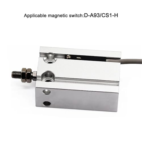Cilindro neumático de aluminio pequeño CDU6 de 40mm de carrera 6