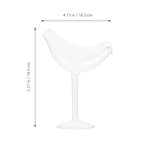 Verres à cocktail originaux en forme d'oiseau pour cadeau de mariage - 3