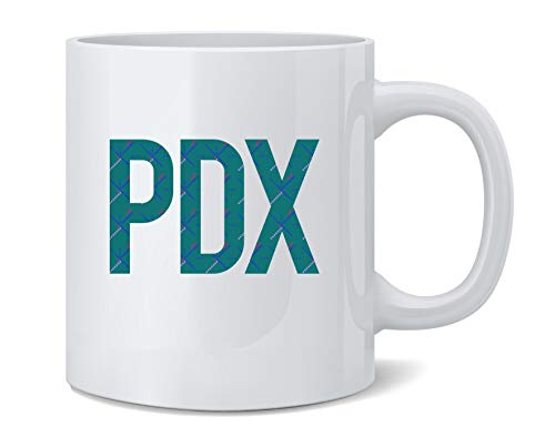 Poster Foundry Portland PDX Airport Carpet Mug 12oz