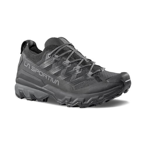 La Sportiva Men's Ultra Raptor 3 GTX Low Waterproof Hiking Shoe, Black, 10.5-11 US (44 EU Equivalent) - Gore-Tex Protection & Breathable - All-Terrain Grip