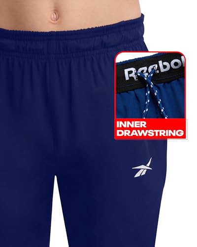 Reebok Boys' Active Pants - Quick Dry Performance Stretch Tech Pants thumb #4