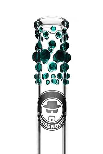 Heisenberg Beaker Bubble 12-Arm Perc Darkgreen Glasbong Höhe 49cm Percolator Bong 18.8er Schliff mit Kickloch – Bild 5