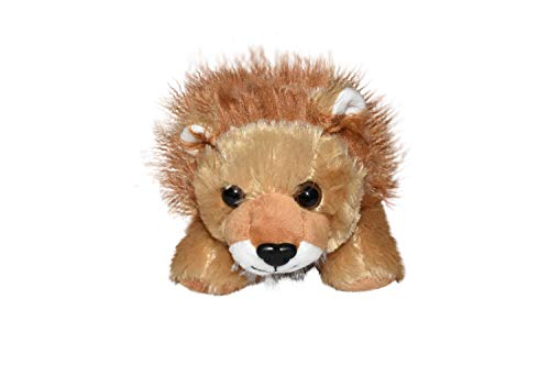 Wild Republic 14882 Hug'ems Plüschtier, Kuscheltier, Löwe 18cm