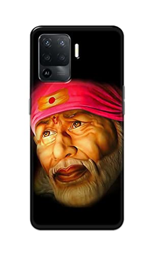 Image of PRINTFIDAA Sai Baba Lord Shiridi Great God Hinduism Religious Hard Back Cover for Oppo F19 Pro Back Cover -(P6) KAT1002