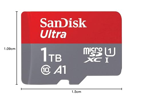 microSD 1TB UHS-I Class10 Nintendo Switch メーカー動作確認済 micro SDカード Ultra SDSQUA4-1T00-EPK レッド