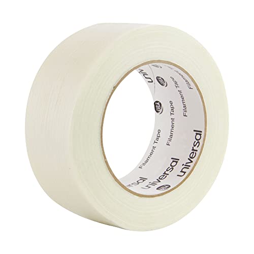 Universal UNV31648 #350 Premium 48 mm x 54.8 m 3 in. Core Filament Tape - Clear (1 Roll)