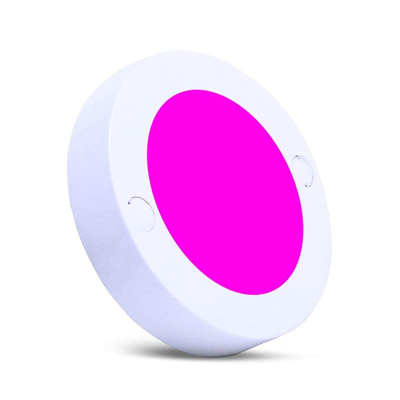 Khodiyar Online Store 3 watt Round Striker or LED Surface Cabinet Light or Down Light (Pack of 2, Pink) (B0B3VNVXR5) Amazon Price History, Amazon Price Tracker