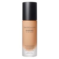 bareminerals Barepro 24HR Wear Matte Liquid Foundation Mineral SPF 20, Full Coverage Foundation Makeup for Mature Skin, Oil-Free, Vegan