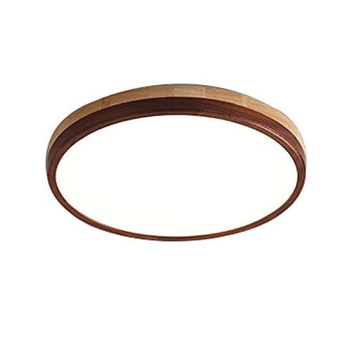 Lámpara de techo de madera japonesa con LED regulable de 3000K a 6000K 2