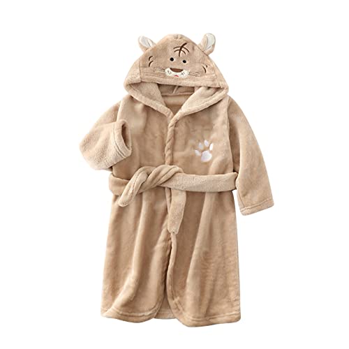 Mit Kapuze, warm, Kleinkind, Baby, Cartoon, Mädchen, Nachthemd,...