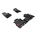 Jeep All New 2019 Wrangler JL 4-Door Front and Rear All Weather Floor Liners Mopar OEM