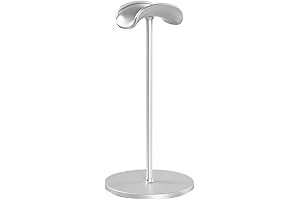 DG-S Headphone Stand: The Silver Throne for Your Audio Realm