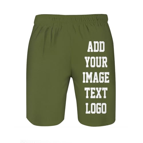 Generic Custom Shorts for Men Personalized Custom Swim Trunks Men Beach Board Shorts Swim Shorts Swimwear Customized Gifts3