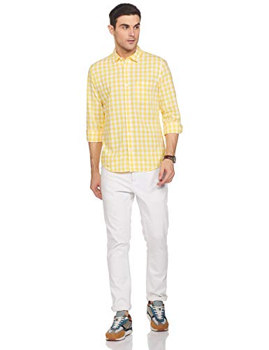 Image of United Colors of Benetton Men's Cotton Slim Fit Shirt