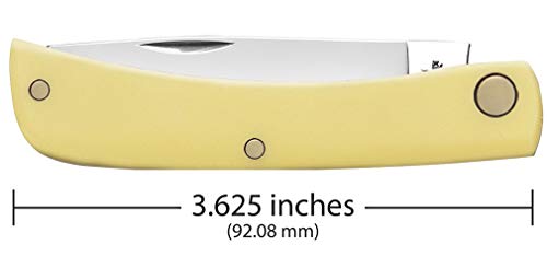 Case Sod Buster Pocket Knives, Yellow, Small