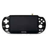 Rinbers® Black LCD Screen Display with Touch Panel Digitizer Assembly Replacement for Playstation PS Vita PSV PSV PCH-1001 PCH-1101