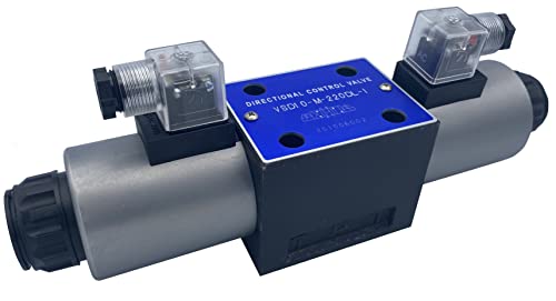 Hydraulic Directional Control Valve D05 (NG10) 31 GPM 4560 psi AC or DC (M-Motor-Center A&B Blocked and Pressure to Tank, 110VAC)