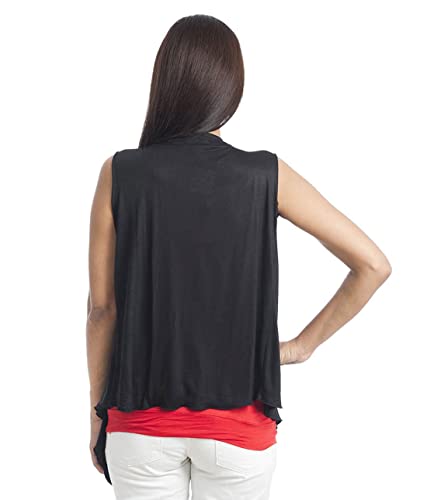 Image of Amazon Brand - Nora Nico Womens Viscose Waterfall Shrug