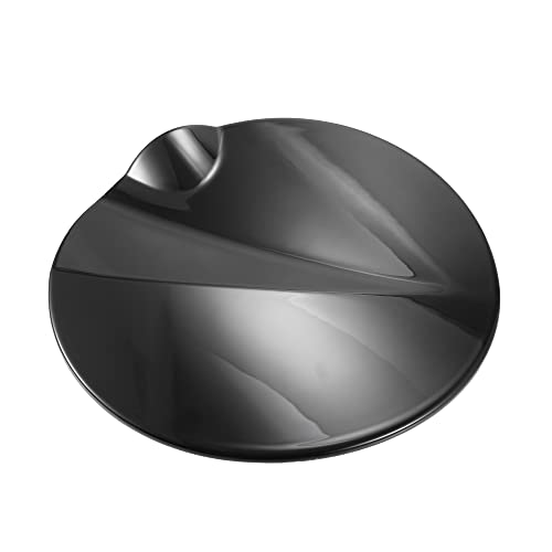 X AUTOHAUX Fuel Tank Filler Cap Gas Door Filler Access Cover for Toyota Tundra 2022 2023 Fuel Tank Cover Gas Door Trim Black