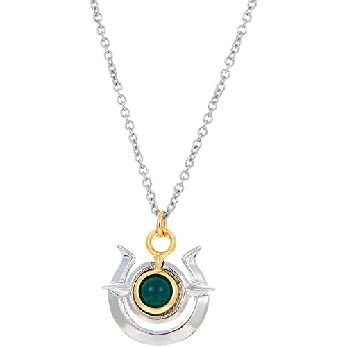 GUOZHI LOL Moonstone Renewer Pendant Necklace, Inspired by The World s Hottest MOBA Game, League of Legends Moonstone Renewer Pendant Necklace (A)
