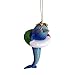 Swimming Dolphin Christmas Ornament, Holiday Décor, Nautical Theme, 3.75 Inches