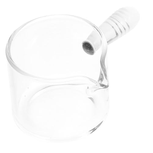 VALICLUD Tazza Graduata Per Caffè Espresso Tazza in Vetro Trasparente Antiscottatura Per Uso Domestico e Latte