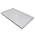 PROFLO PFSBA6030C Hammond 60" x 30" Rectangular Shower Base with Single Threshold and Center Drain - White