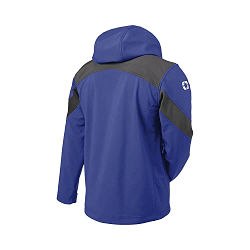 Polaris Mens Blue Mens Softshell Jacket Warm Winter Ventilated DWR Finish - XXX-Large