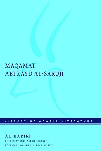Maqamat Abi Zayd Al Saruji 66 Al ḥariri Cooperson Michael Kilito Abdelfattah Amazon Sg Books