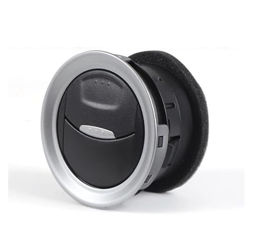 Salida Aire Acondicionado Rejilla Ventilación Aire Acondicionado Difusor Salida Aire 1697430 8A6HAQ18B09 Para Ford Para Fiesta 06-16 Para Connect 09-13(1pc Chrome)