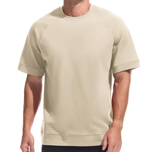 T-shirt stretch homme VEIISAR en maille lourde respirante 220g