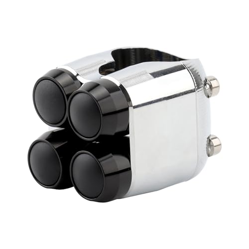 Interrupteur de contrôleur guidon pour Yamaha Racer phare et klaxon noir chrome