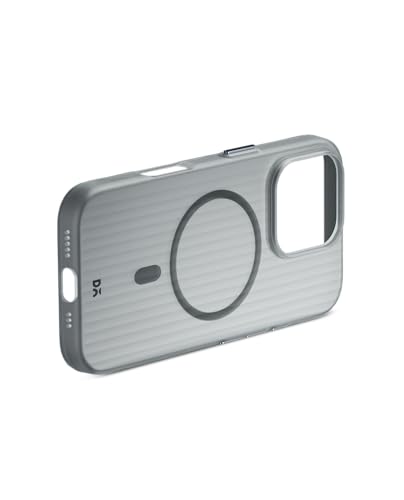 Image of DailyObjects Polycarbonate Beam Magnetic Protective Cover Compatible with iPhone 16 Pro | Camera & Body Protection|Anti Shock,Scratch Resistant|Precise Cutouts & Modern Design|Wireless Charging White