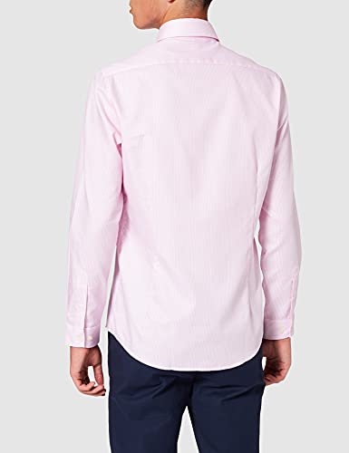 Amazon-Marke: find. Herren Hemd Slim Oxford, Rosa (Pink), X-Large